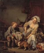 Jean Baptiste Greuze Tournus oil painting artist